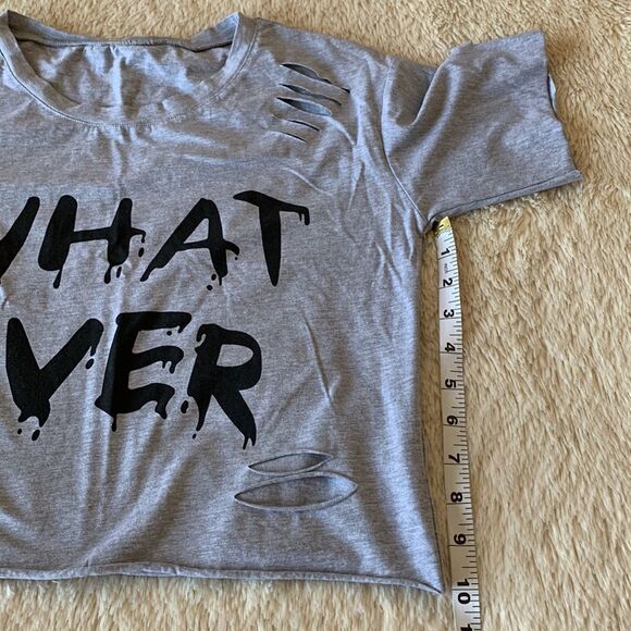 Gray SHEIN crop top - Picture 14 of 16